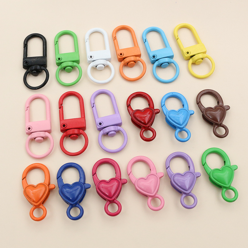 Fishing Swivel Connector - 10pcs 26x19/33x13mm Snap Lanyard Swivel Lobster