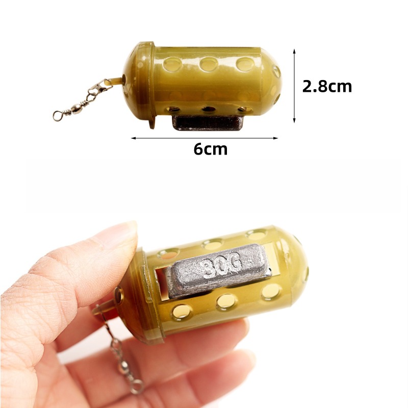 Fishing Equipment Holder - 6PCS Carp Fishing Method Feeders Set