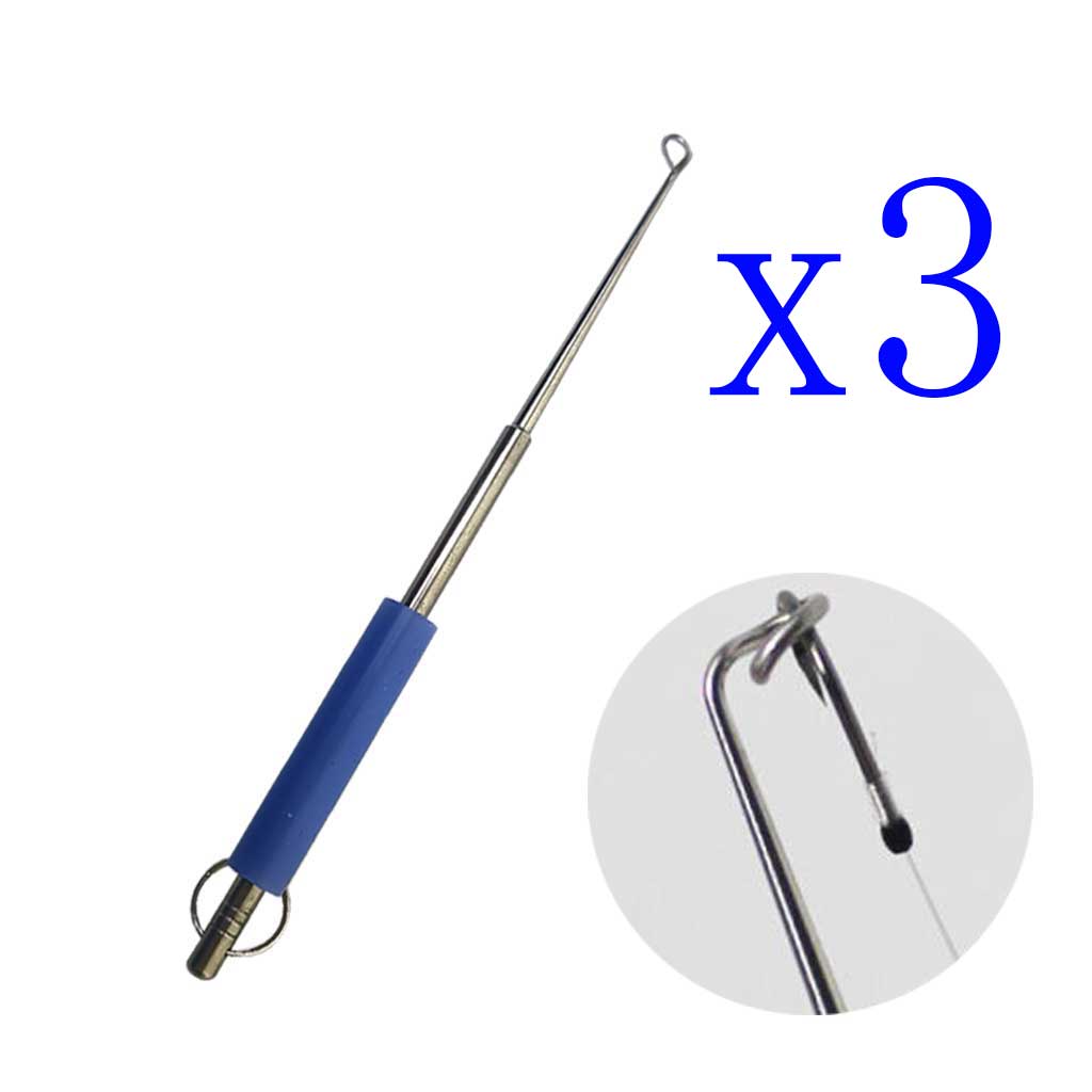 3-Pack Stainless Steel Fish Ho - Fishing Equipment Amazon review and price