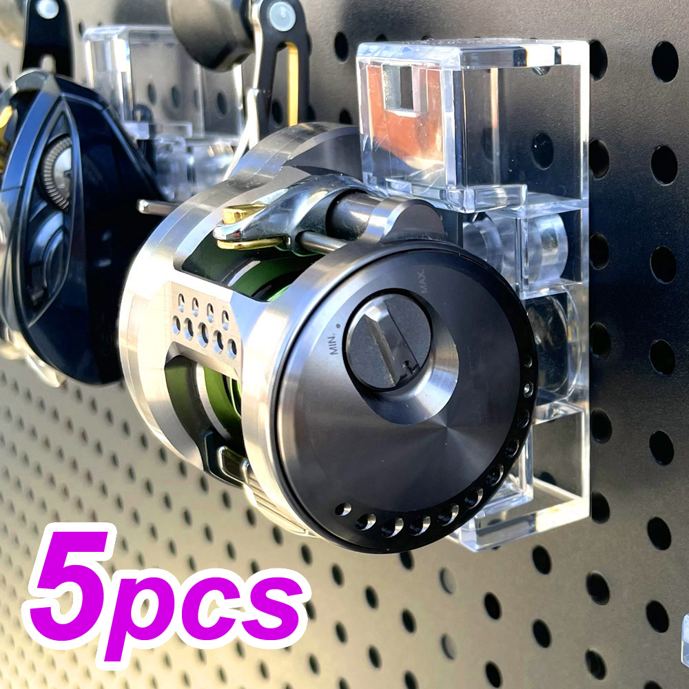5pcs Wall-hung Fishing Reel Wa - Fishing Equipment Holder review and price
