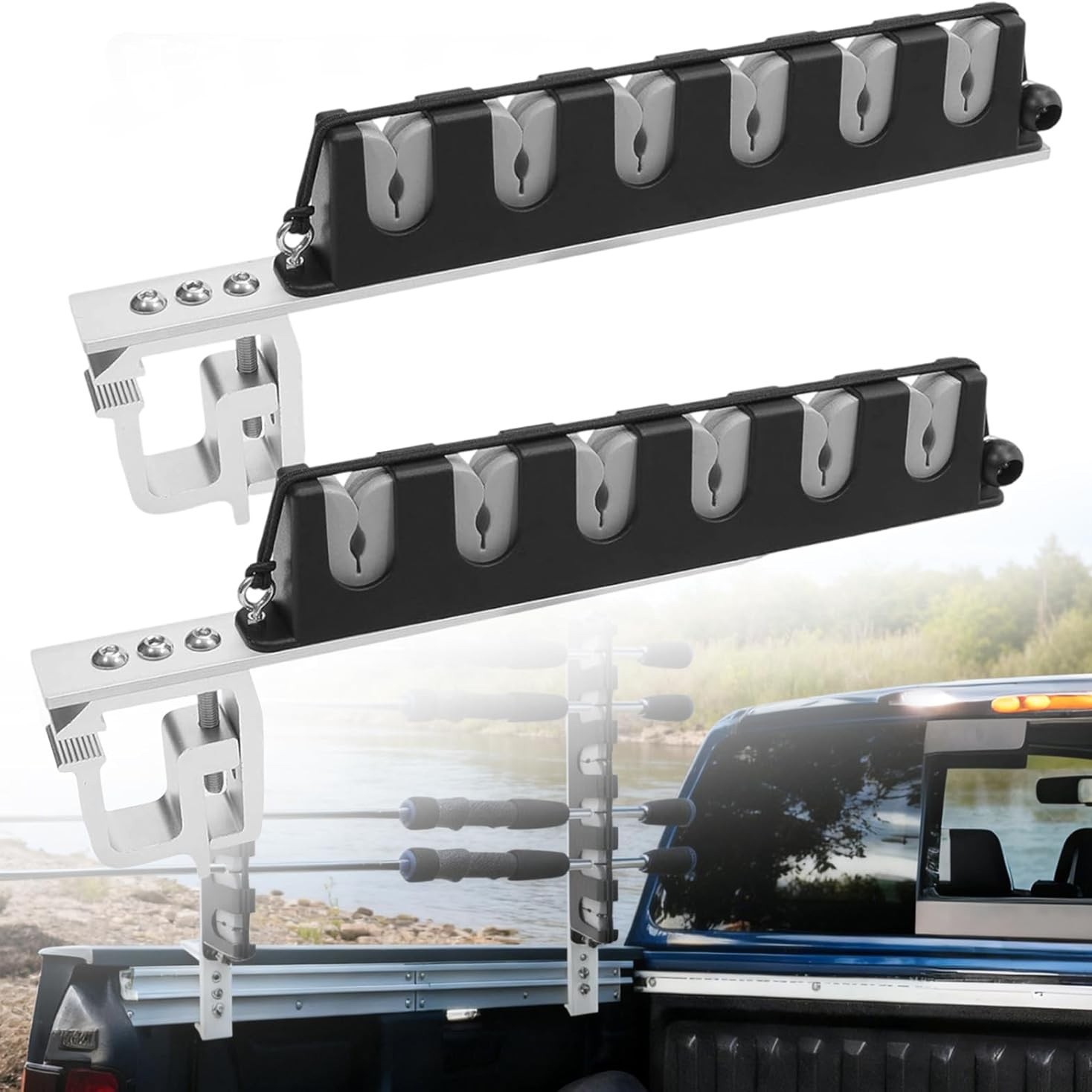 Fishing Rod Holder for Truck B - Fishing Equipment Holder review and price
