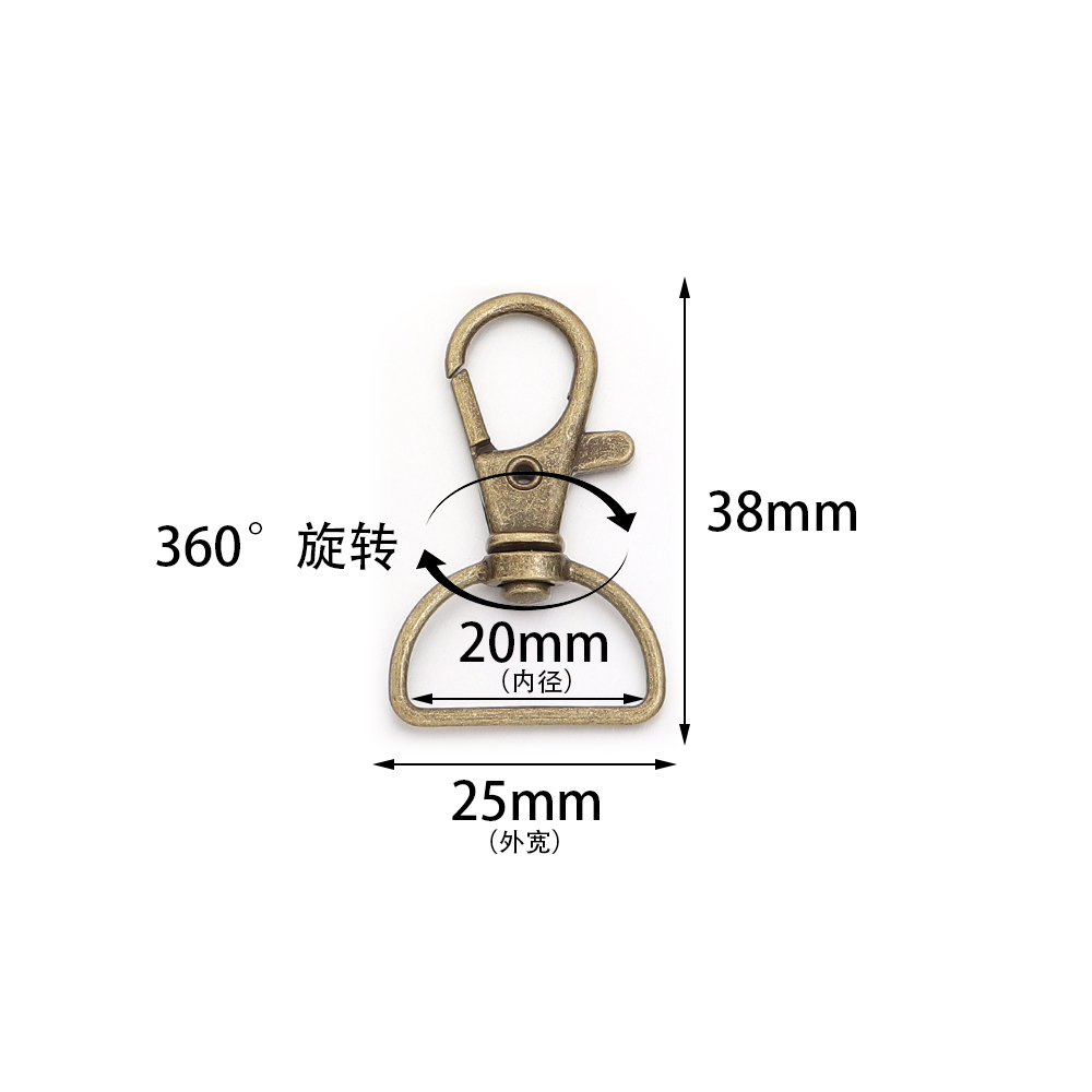 10pcs/lot Metal Swivel Clasps  - Fishing Swivel Connector review and price