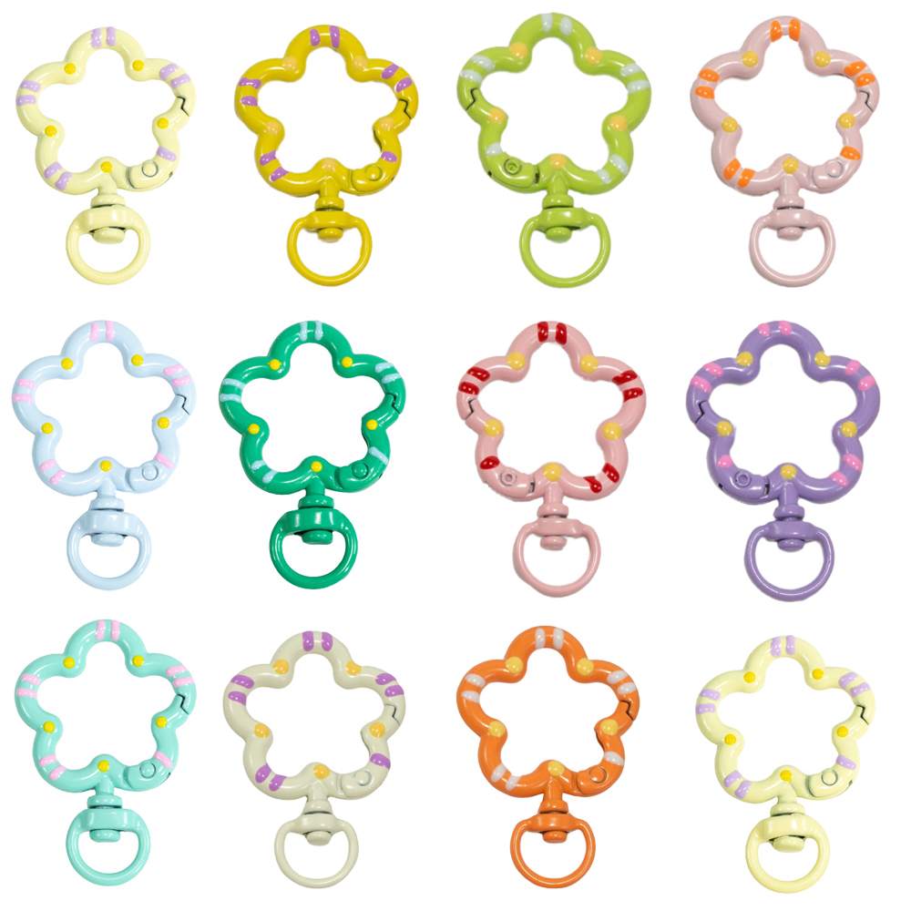 5pcs Flower Metal Lobster Claw - Fishing Swivel Connector review and price