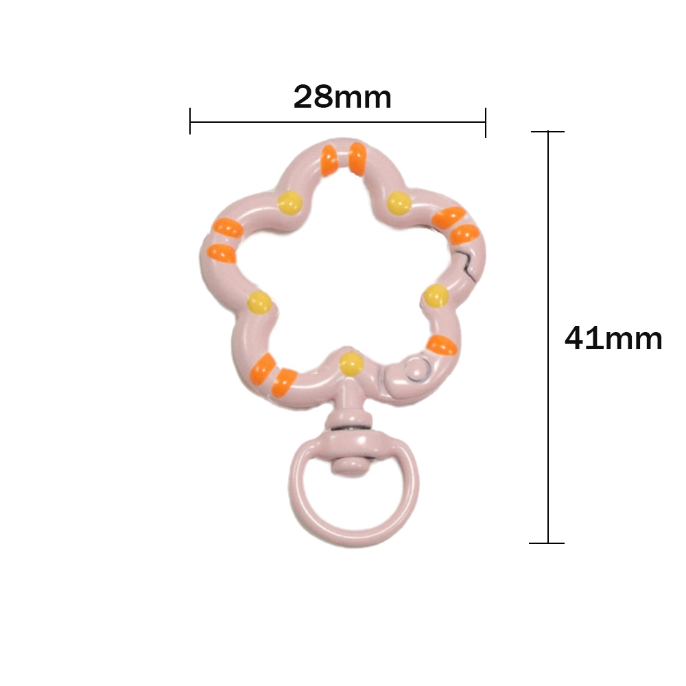 5pcs Flower Metal Lobster Claw - Fishing Swivel Connector review and price