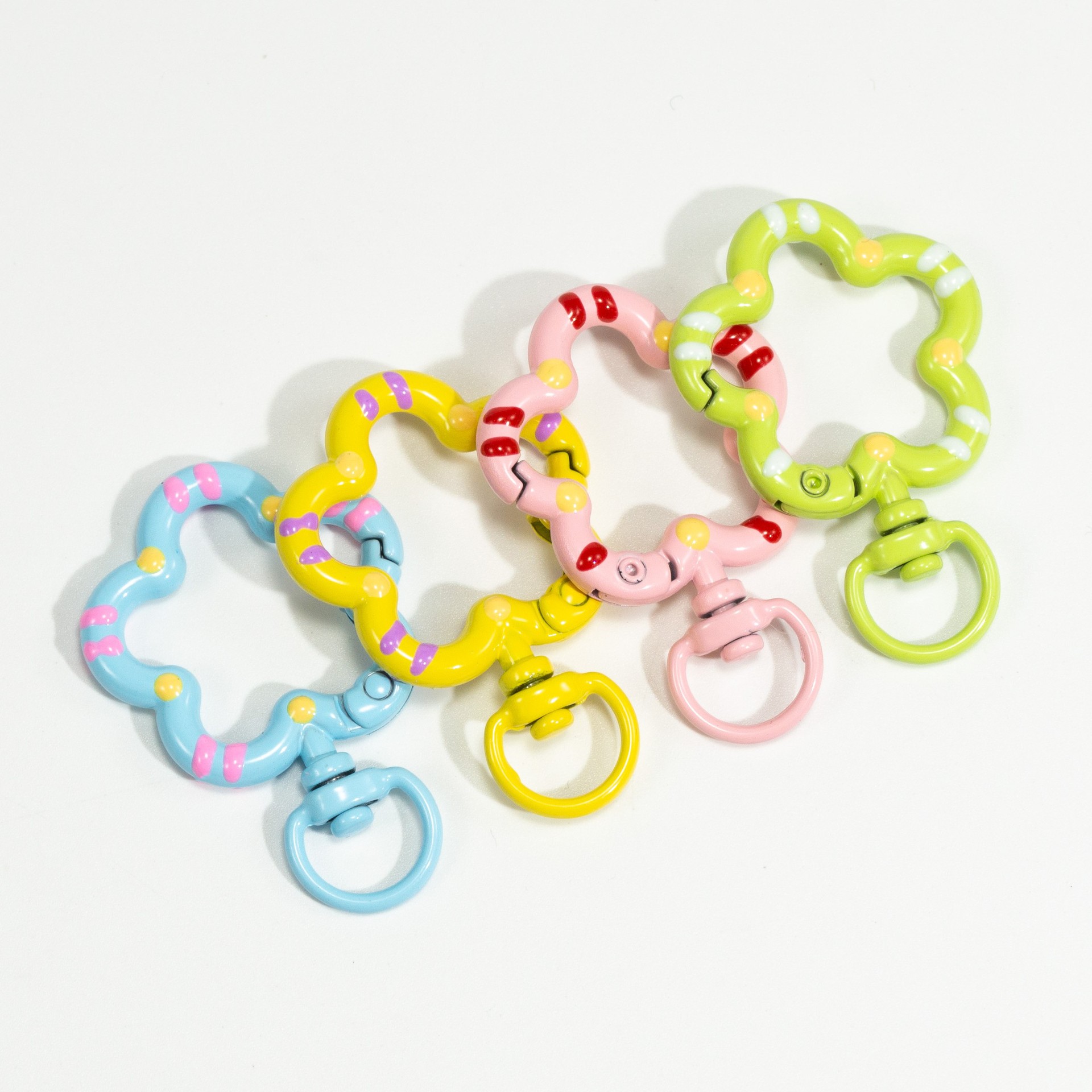 5pcs Flower Metal Lobster Claw - Fishing Swivel Connector review and price