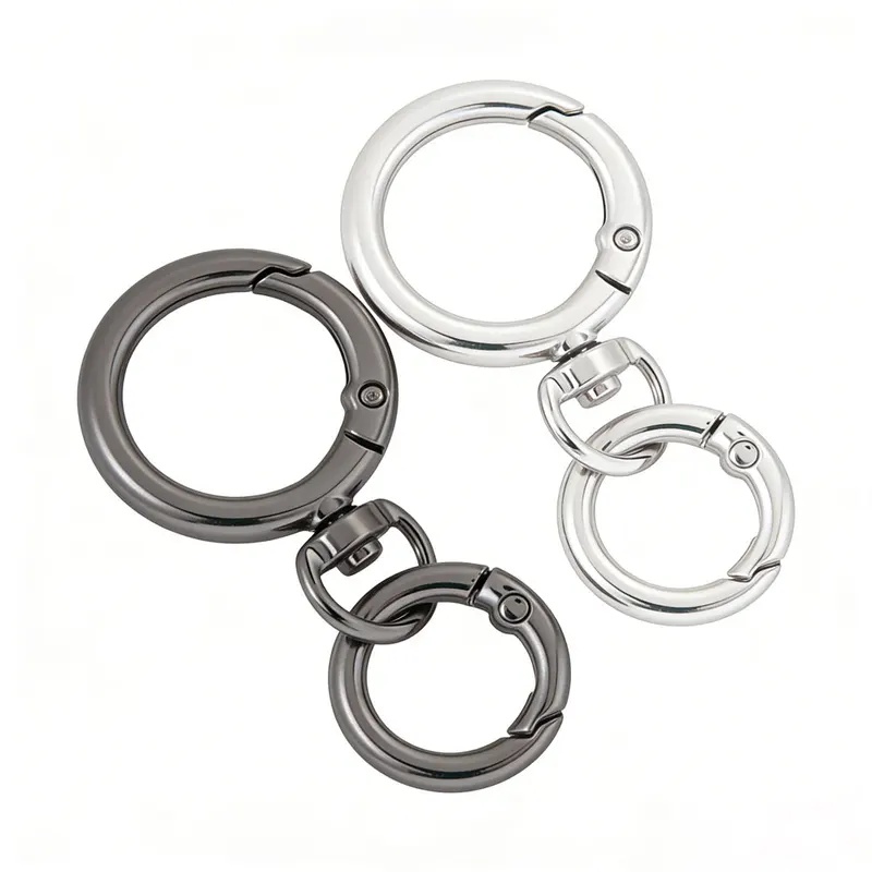 2Sets Round Spring Snap Carabi - Fishing Swivel Connector review and price
