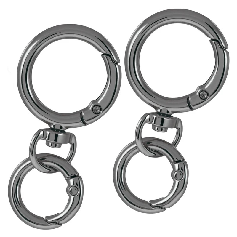 2Sets Round Spring Snap Carabi - Fishing Swivel Connector review and price