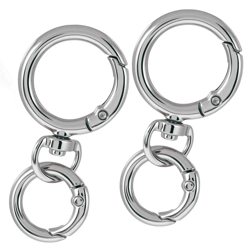2Sets Round Spring Snap Carabi - Fishing Swivel Connector review and price