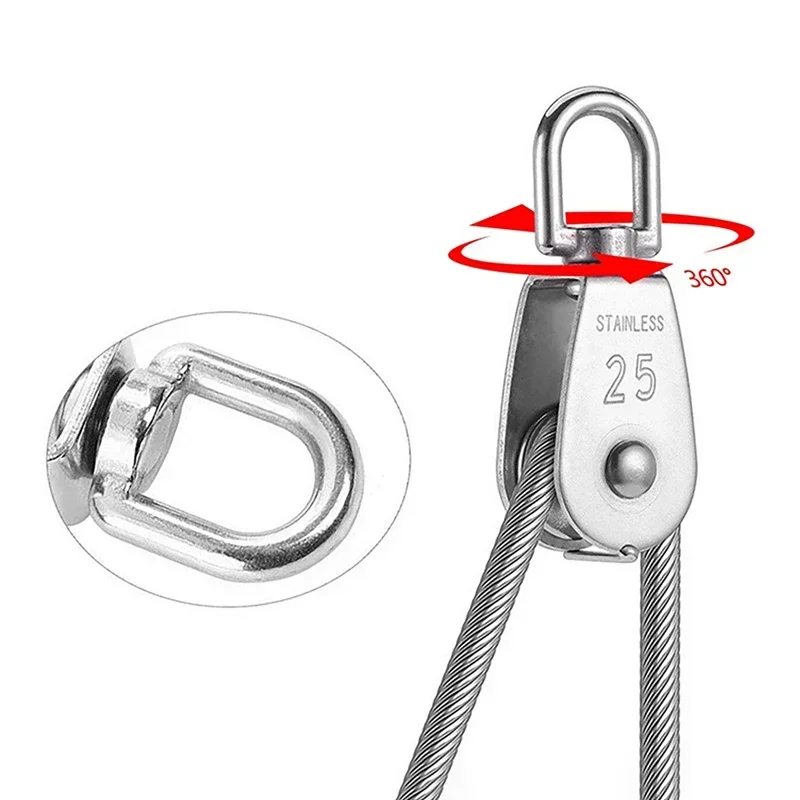 10 Pcs Stainless Steel Wire Ro - Fishing Swivel Connector review and price