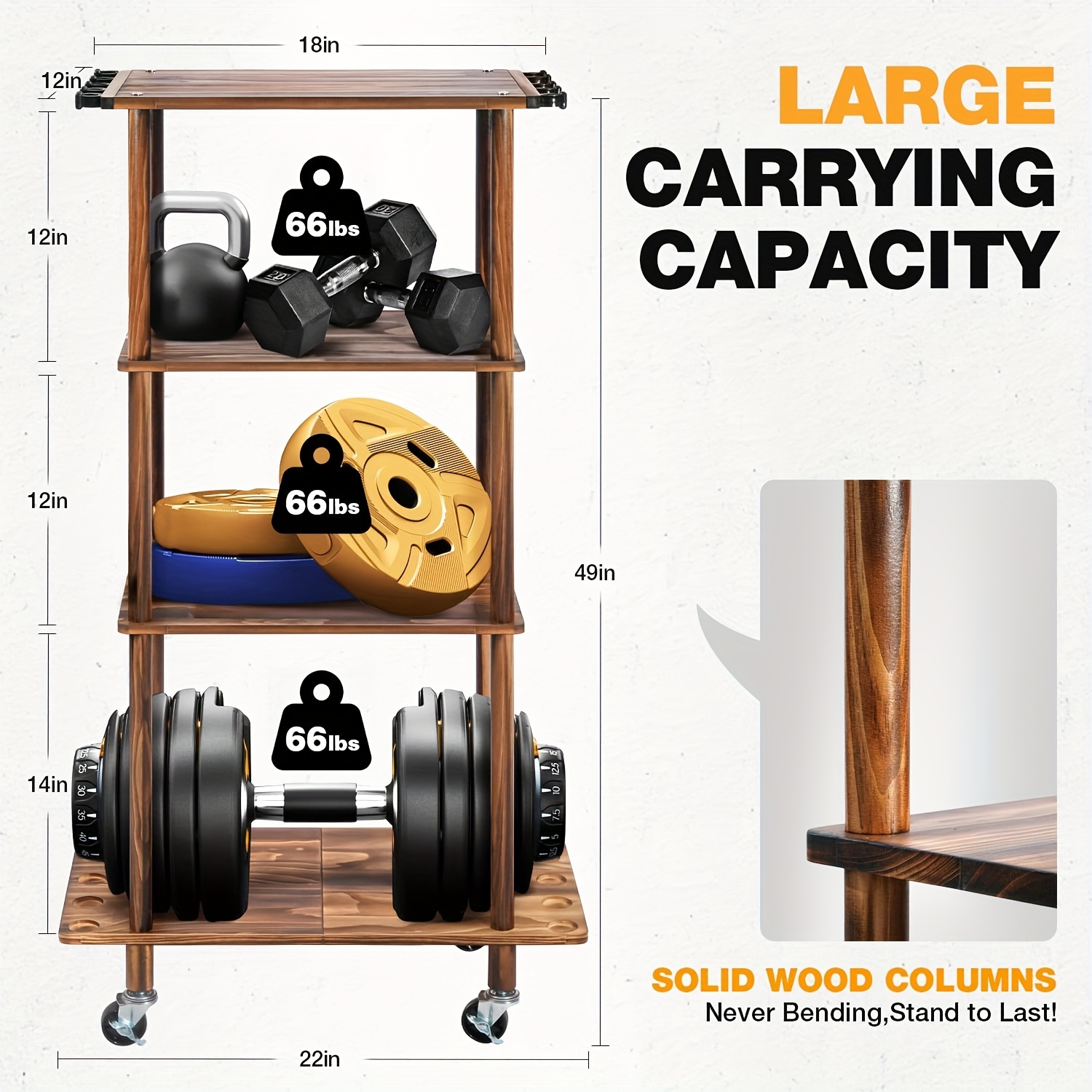 10 Rod Capacity Wooden Fishing - Fishing Equipment Holder review and price