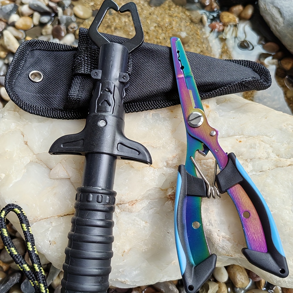 Fishing Pliers and Gripper Set - Fishing Equipment Amazon review and price