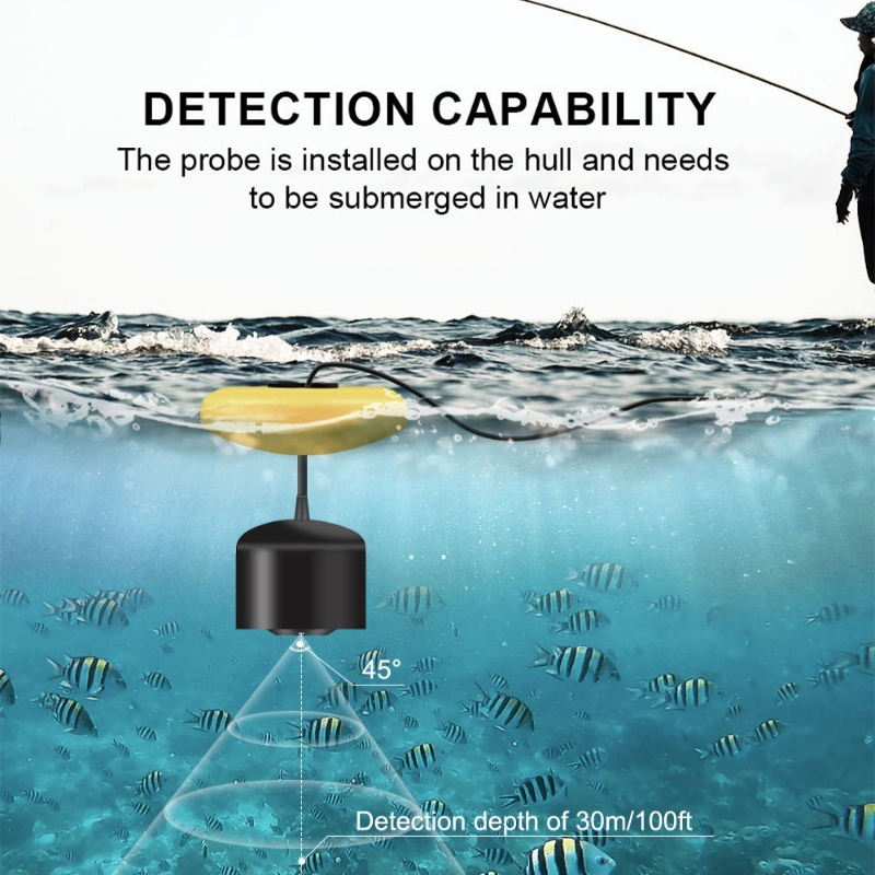 Sonar Fish Detector Lightweigh - Fishing Equipment In English review and price