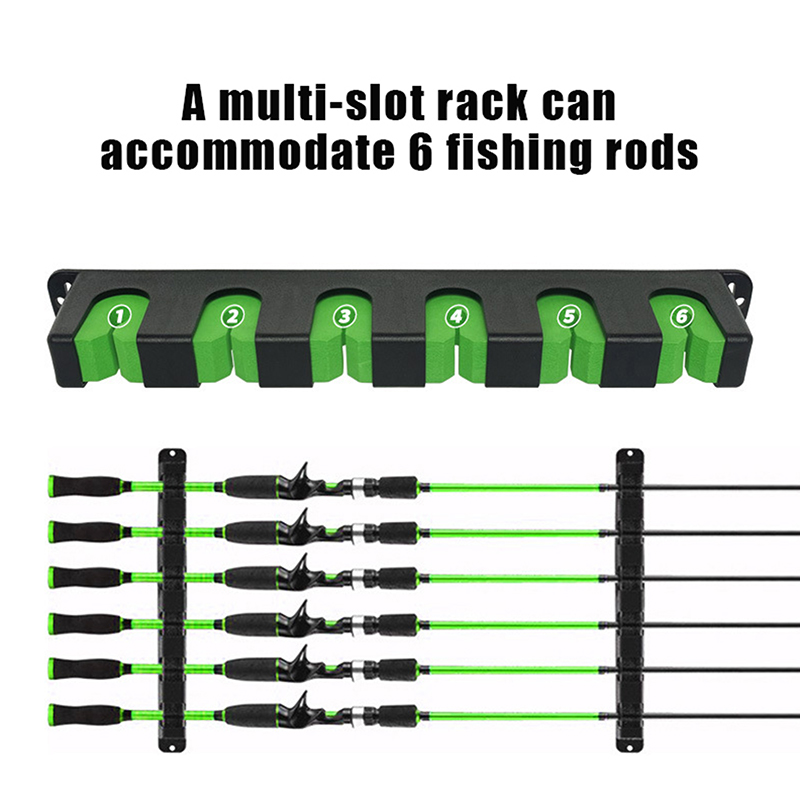 New Fishing Rod Holders 6-Rod  - Fishing Equipment Holder review and price