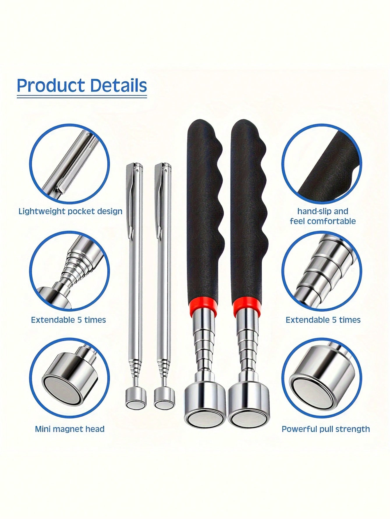 Retractable Magnet Pickup Tool - Telescopic Fishing Rod review and price