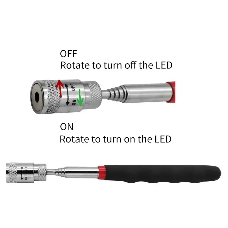 Telescopic Magnetic Pen with L - Telescopic Fishing Rod review and price