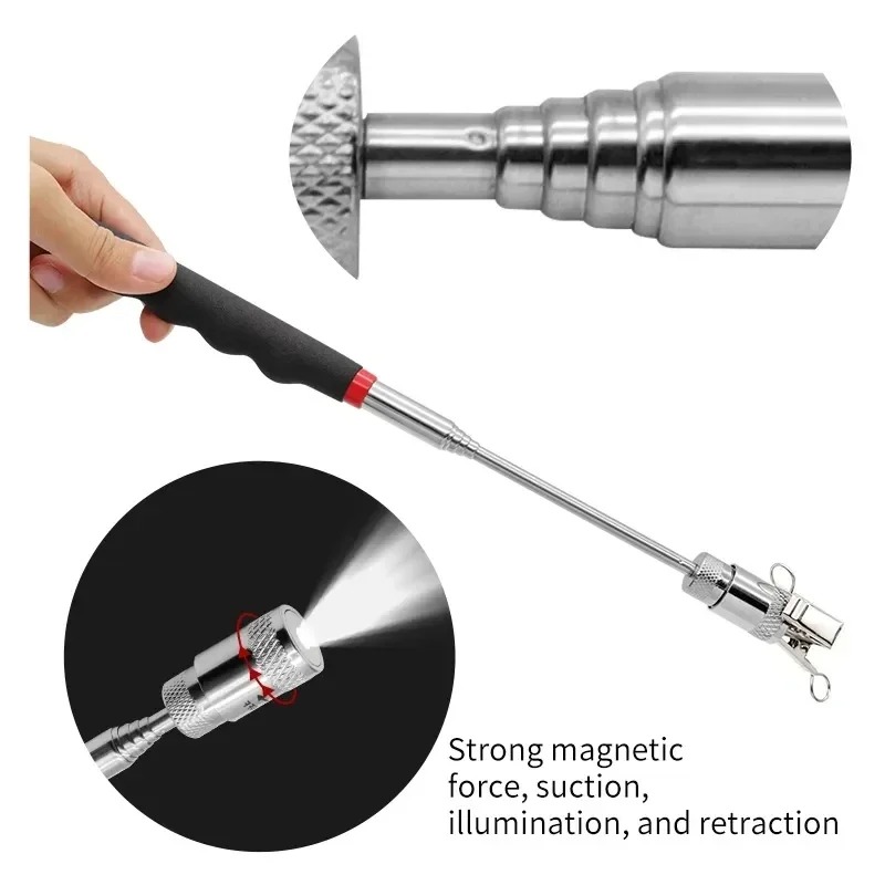 Telescopic Magnetic Pen with L - Telescopic Fishing Rod review and price