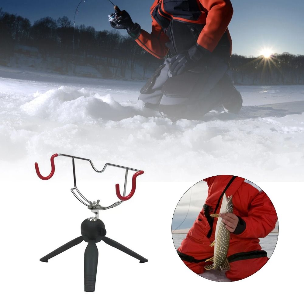 360° Adjustable Ice Fishing Ro - Fishing Equipment Holder review and price
