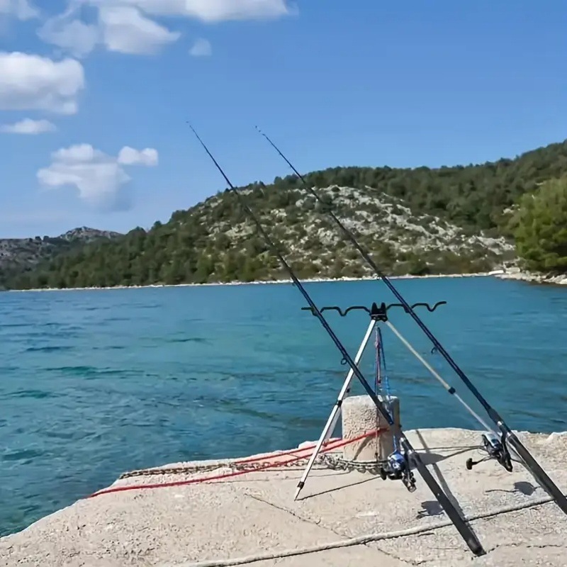 1PC Fishing Sea Rod Bracket Al - Telescopic Fishing Rod review and price