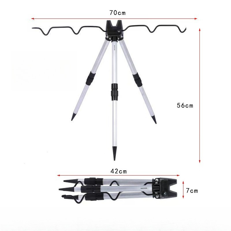 1PC Fishing Sea Rod Bracket Al - Telescopic Fishing Rod review and price