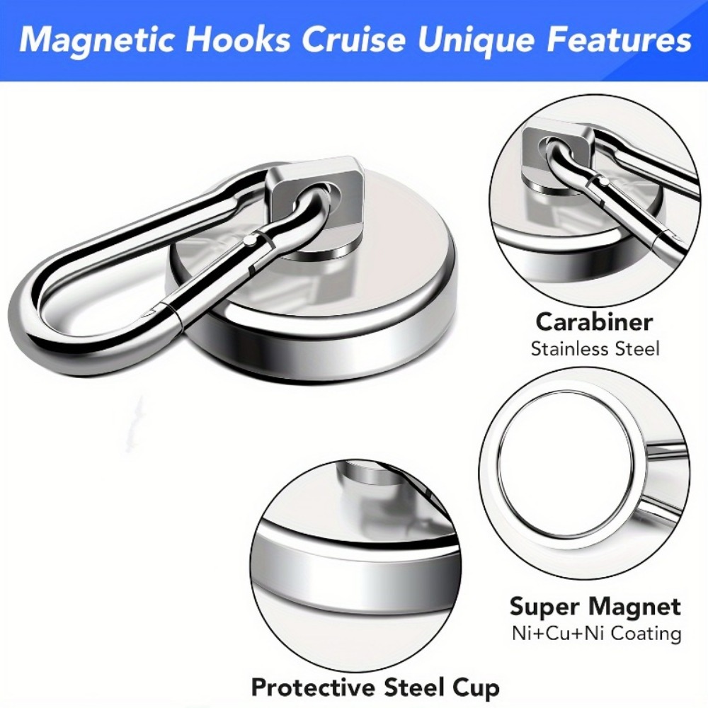 1/2pcs Ultra-Strong Magnetic H - Fishing Swivel Connector review and price