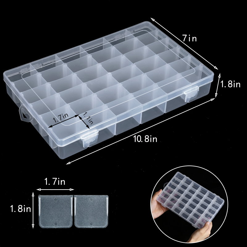 36 Grids Plastic Organizer Box - Fishing Equipment Organizer review and price