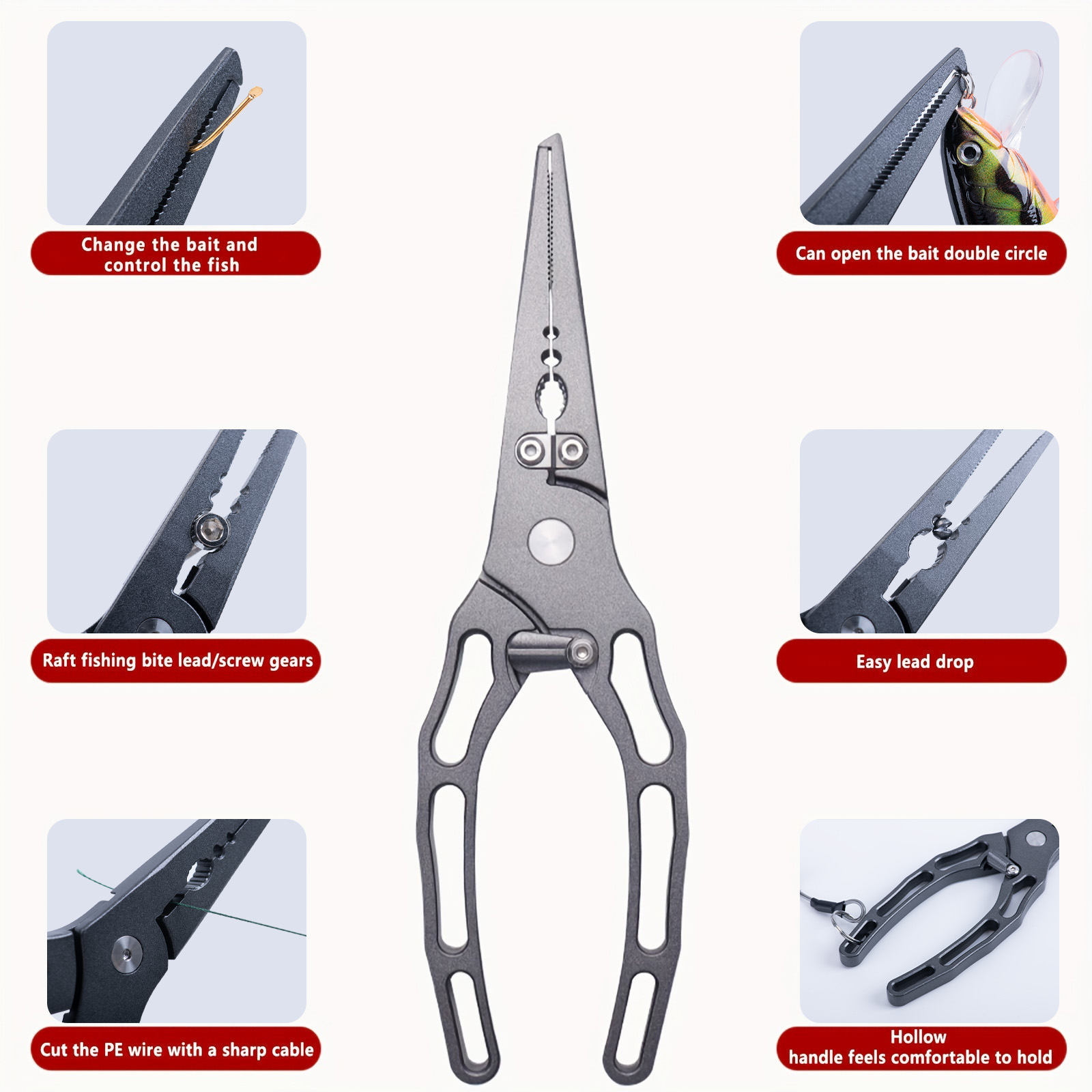 Fishing Pliers and Fish Grippe - Fishing Equipment Amazon review and price